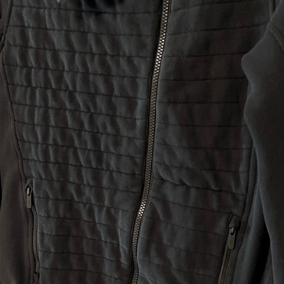 Lululemon Fleece To Be True Jacket Mock Neck Black 2 quilted athletic yoga - Picture 12 of 14